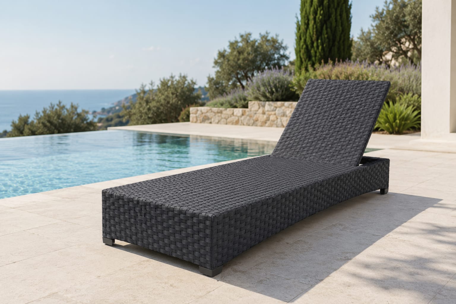 Safari Pool Lounger, view 2